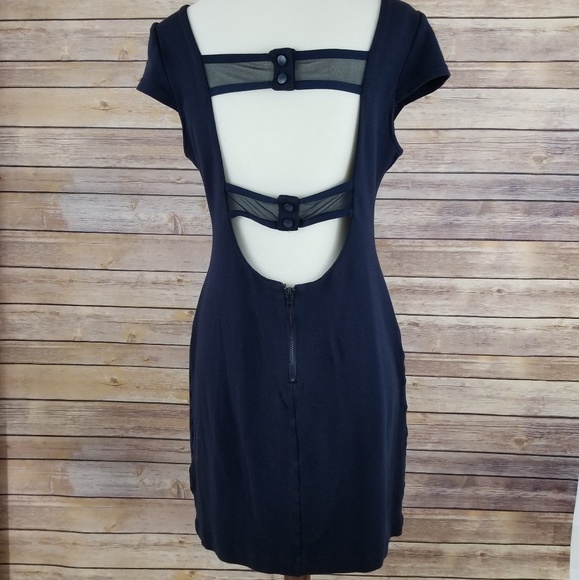 Alice + Olivia Mini Cut Out Low Back Dress - Picture 3 of 8